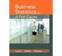 Business Statistics: A First Course