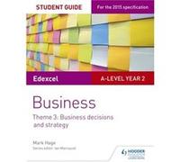 Business Student Guide Theme 3 Mark Hage, (Auteur)