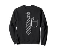 Business Tie Nerd Nerdy G omputer Science Physics Design Sweatshirt