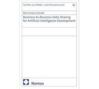 Business-to-Business Data Sharing for Artificial Intelligence Development
