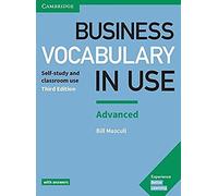 Business Vocabulary In Use: Advanced Third Edition. Wortschatzbuch + Lösungen