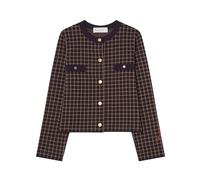 Busnel - Elle Short Jacket Pepita - Femme - Vestes - Violet - Taille: 40 FR
