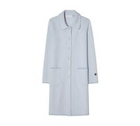 Busnel - Rosale Knitted Coat Pepita - Femme - Manteaux - Bleu - Taille: 40 FR