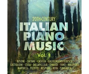 Busoni / Ammara / Ba - 20th Century Italian Piano Music [New CD] Bo