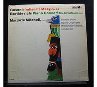 Busoni/Bortkeivich/Mitchell Indian Fantasy / Piano Cto LP