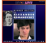 Busoni Ferruccio - Alexander Romanovsky : Piano Récital