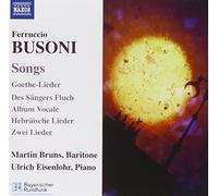 Busoni Ferruccio – Lieder Opus 31 – Import – Bruns