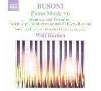 Busoni: Piano Music, Vol. 6 by Busoni Ferruccio [CD] NEUF