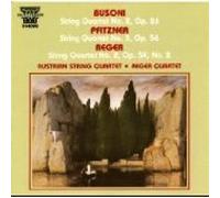 Busoni String Quartet No 2 in D minor op 26; Pfitzner String Quartet No 3 in C minor op 50; Reger String Quartet No 2 in A op 54 No 2 (Pantheon)