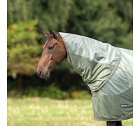 BUSSE Couvre-cou pour couverture de cheval Rainfly (taille L (pour longueur de dos 155-165 cm), olive clair