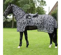 Busse Couvre-reins d'équitation MOSKITO ZEBRA III pour le plaisir de monter sans être dérangé 125 cm