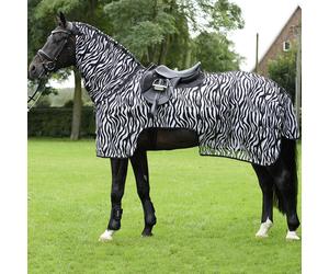 Busse Couvre-reins d'équitation MOSKITO ZEBRA III pour le plaisir de monter sans être dérangé 165 cm