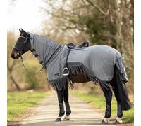 BUSSE Couvre-Reins MOSKITO III Franges gris/anthracite - 145 cm