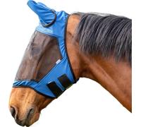 BUSSE Fly Guard II Masque anti-mouches Bleu Poney