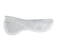 Busse - Gel Pad Soft-Air - Couvre-selle de cheval Blanc - Ajustement personnalisé - 52 cm x 8 mm