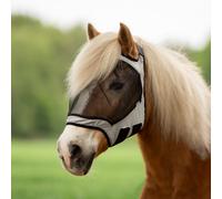 BUSSE Masque Anti-Mouches FLY GUARD FREE Gris Clair - Sang chaud XL