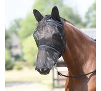 BUSSE Masque Anti-Mouches FLY PROTECTOR - noir - Cheval XL
