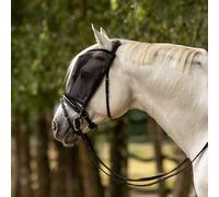 BUSSE Masque Anti-Mouches RIDING - noir - Poney