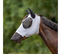 BUSSE Masque Anti-Mouches TWIN FIT FLEXI PLUS - gris - Pur-sang