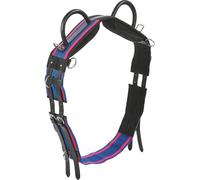 BUSSE Sangle de longe Double Navy/Passion Pink demi-sang