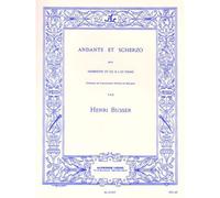 Partitions classique LEDUC BUSSER HENRI - ANDANTE ET SCHERZO OP.44 - TROMPETTE & PIANO Trompette