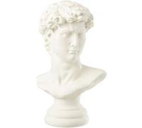 Buste David en Résine "Holywood" 51cm Blanc