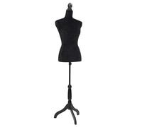 Buste de Couture de Femme en Lin à Rayures Buste Vitrines Boutique vidaXL