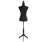 Buste de couture Mannequin de Femme robuste - vidaXL - noir - résistant à l'humidité - 67 cm 982qsj90r