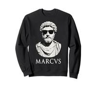 Buste de Marc Aurèle Philosophie Stoïque Memento Mori Amor Fati Sweatshirt