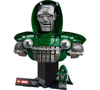 LEGO ǀ Marvel 76345 Buste du Docteur Doom - Set de Construction Adulte - Cadeau Collector