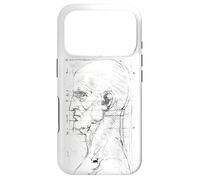 Buste d'un Homme de Profil par Léonard de Vinci Coque pour iPhone 17 Pro