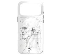 Buste d'un Homme de Profil par Léonard de Vinci Coque pour iPhone 17 Pro Max