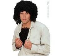 Widmann Milano Accessoire 2695P – poils de poitrine noirs, cheveux synthétiques – Carnaval