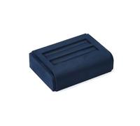 Buste Porte-bijoux Window Jewelry Display Props Blue Velvet Leather Portrait Neck Necklace Live Rack(12 * 3cm 2)