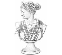 Buste romain Figure Figures Statue Sculptures Femme 32cm 460