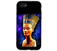 Buste Statue Égyptienne Reine Néfertiti Coque pour iPhone SE (2020) / 7/8