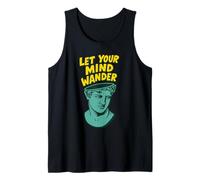 Buste Statue rétro avec Un Design surréaliste Ouvert d'esprit Débardeur