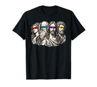Bustes Antiques Pop Art Regards colorés rétro T-Shirt