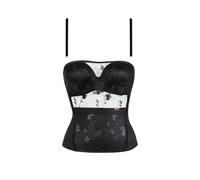 Bustier balconnet prÃ©formÃ© femme Lisca Passion Noir 90C