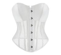 Bustier brodé élégant pour Femme à Manches Capuchon, Corset de Cour raffiné, pièce maîtresse pour Tenues historiques et Costumes médiévaux