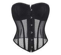 Bustier brodé élégant pour Femme à Manches Capuchon, Corset de Cour raffiné, pièce maîtresse pour Tenues historiques et Costumes médiévaux