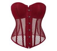Bustier brodé élégant pour Femme à Manches Capuchon, Corset de Cour raffiné, pièce maîtresse pour Tenues historiques et Costumes médiévaux