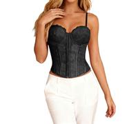 Bustier Femme Corset Ceinture Corset Beige Steampunk Deguisement Top Dentelle Green Baleine Xxs Marron Noir Et Rouge Body Pirate Xxxl Jaune Costume Rumi Waist Knot Robe Vintage White Violet Corsage