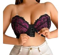 Bustier Femme Rembourré Devant Pour Un Quotidien Soutien Parfaitement Soutien Soutien Tout Au long de l'année.Regarder, Violet foncé., 105C