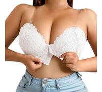 Bustier Femme Rembourré Devant Pour Un Quotidien Soutien Parfaitement Soutien Soutien Tout Au long de l'année.Regarder, Blanc., 120C
