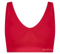 Bustier rembourrÃ© femme Bamboo Basics Fleur Rouge S