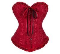 Bustiers Et Corsets Femme Corset Femme Bustier Underbust Top Dentelle Noir Vetement Gothique Violet Vampire Pirate Enfant Bleu Deguisement Halloween Gaine Marine Xl Grande Taille Marron Medieval Rose