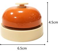 Busy Board Accessories DIY Metal Bell Fine Motor Skills Sensory Development Toy Orange