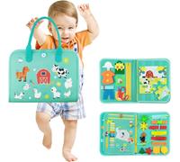 Busy Board Games Montessori Age 1 Year Children,4 Layers Toy Montessori Board,Montessori Board Closure Activity Chart,for Children 2 3 4 Years Learn Skills Spielzeug