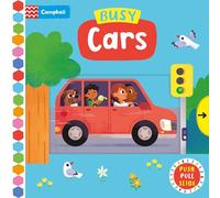 Busy Cars: A Push, Pull, Slide Book
